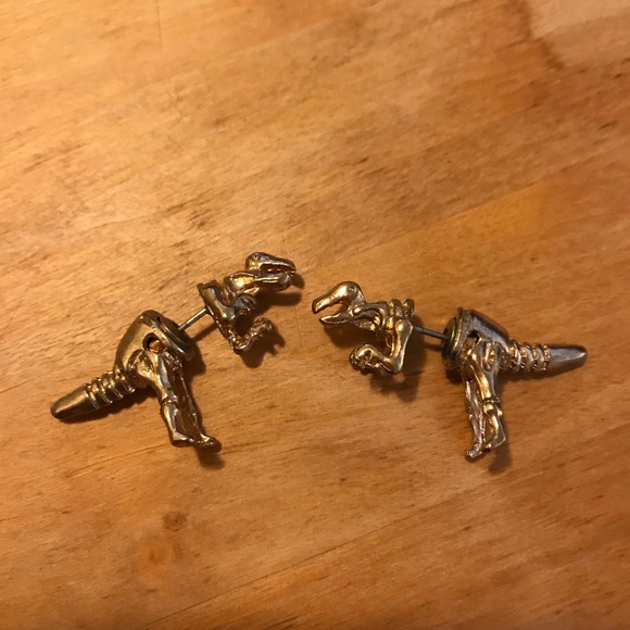 Francesca's Collections Jewelry - Dinosaur Earrings